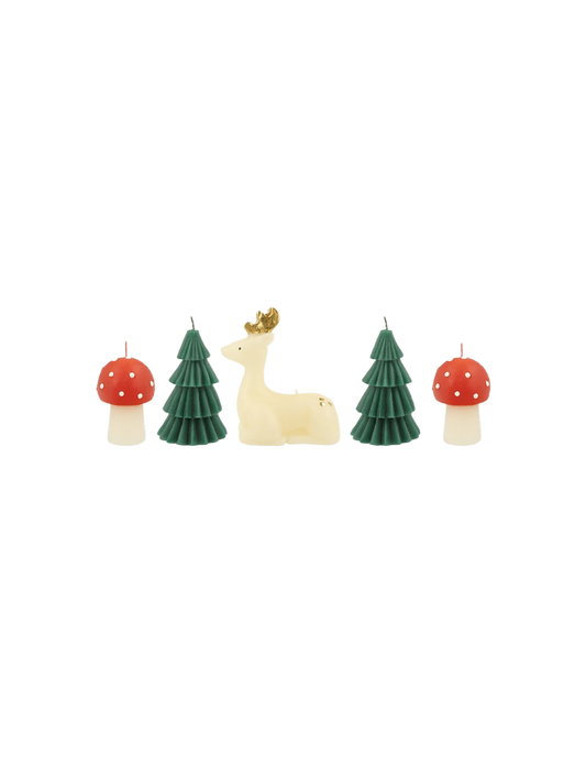 Winter Woodland Candles