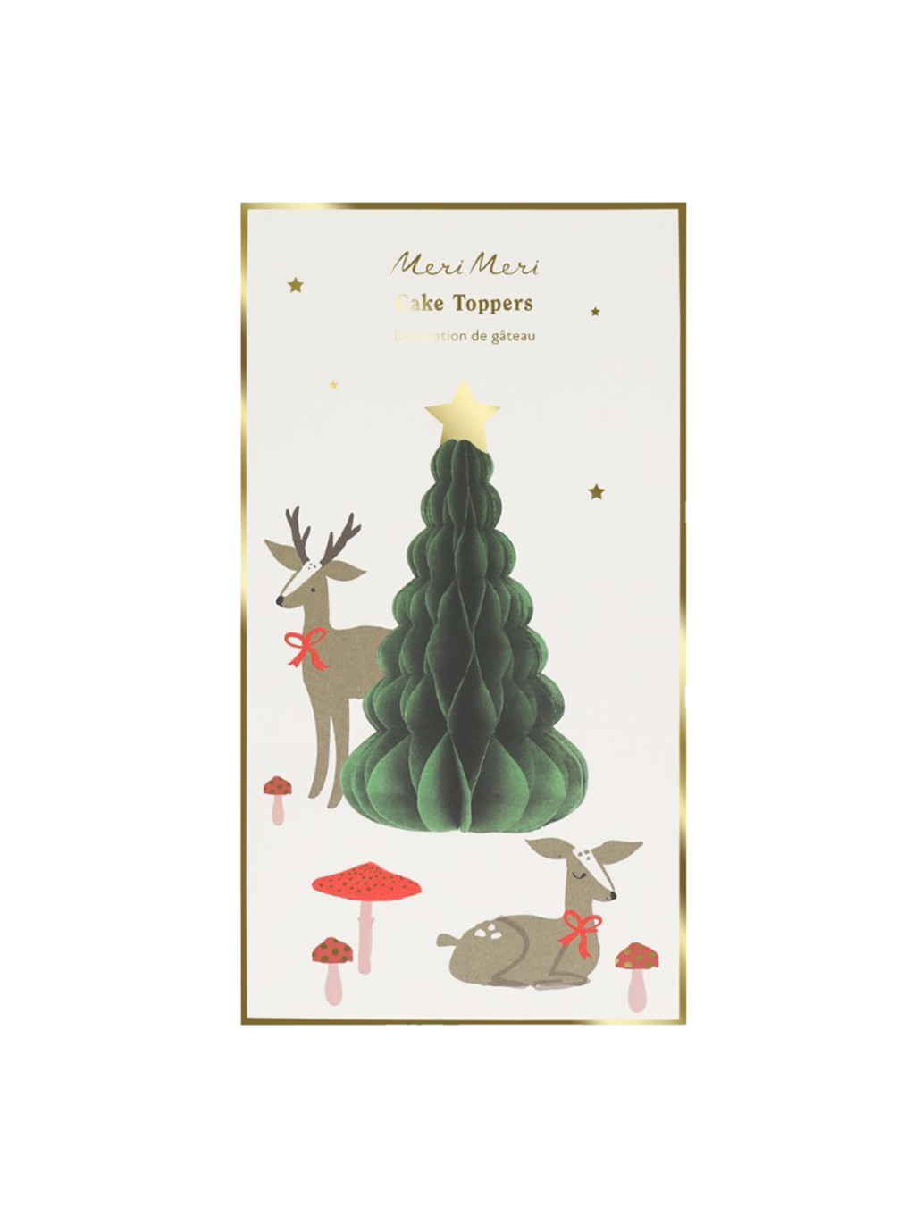 Winter Woodland Cake Toppers