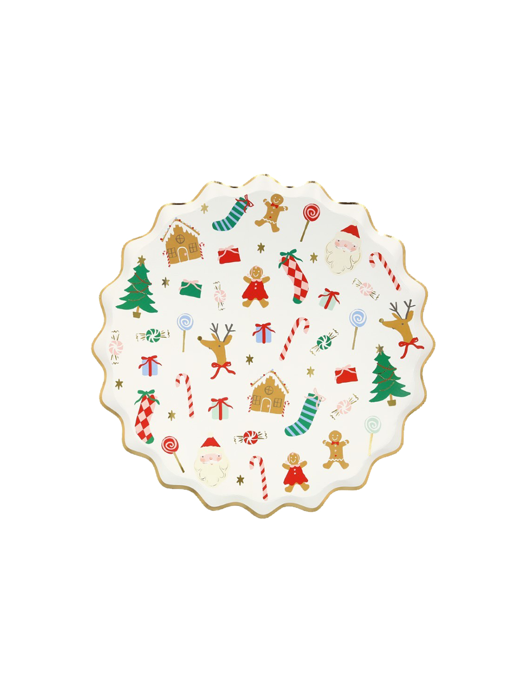 Jolly Christmas Dinner Plates