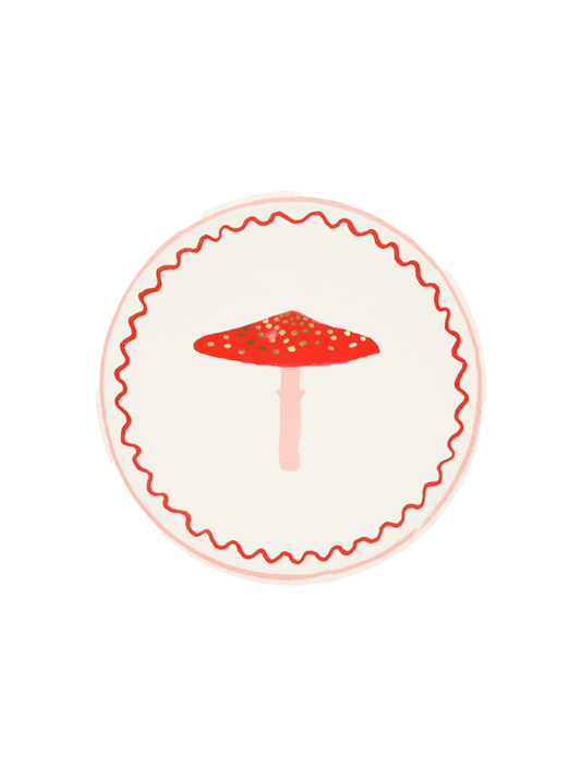 Merry Mushrooms Side Plates