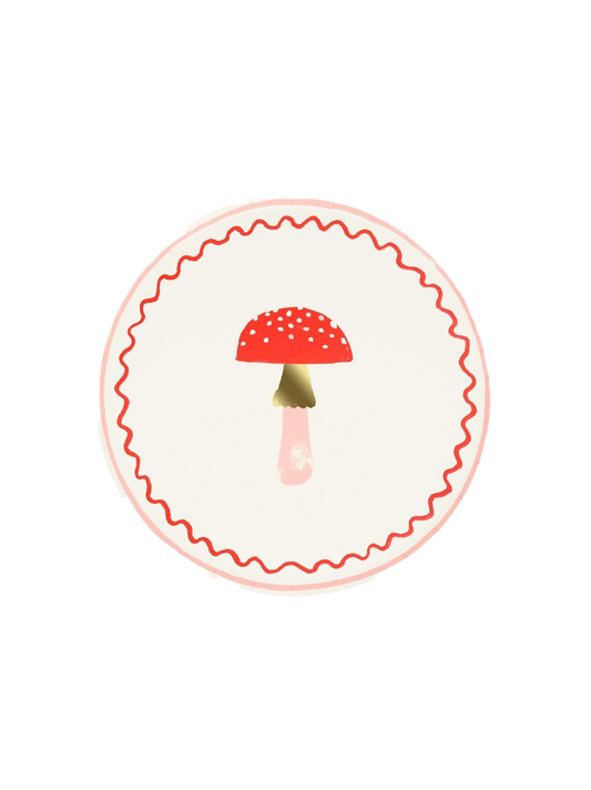 Merry Mushrooms Side Plates