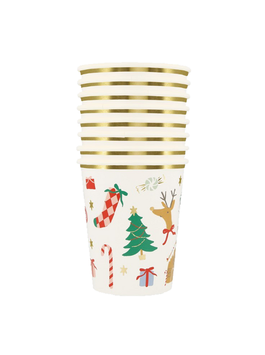 Jolly Christmas Cups