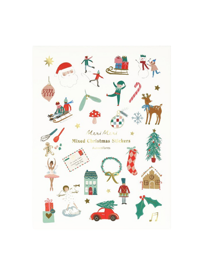 Mixed Icon Christmas Stickers