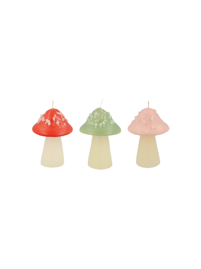 Mushroom Candles