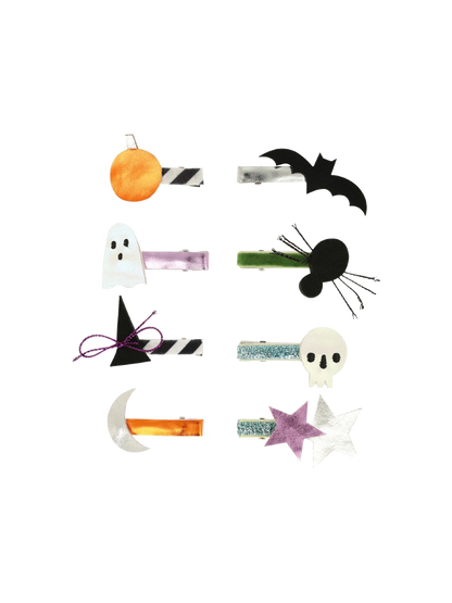 Halloween Icons Hair Clips