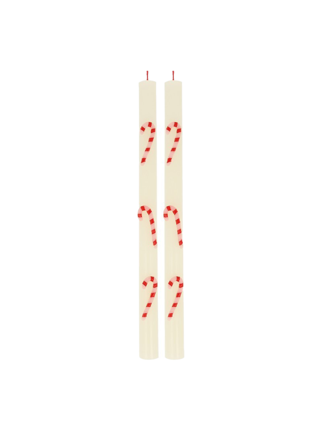 Candy Cane Table Candles