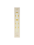 Gold Star Taper Candles