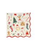 Jolly Christmas Small Napkins