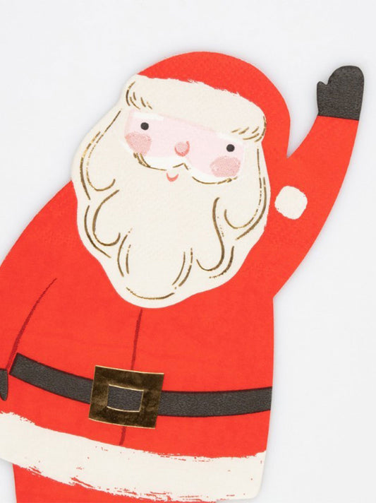 Jolly Christmas Santa Napkins