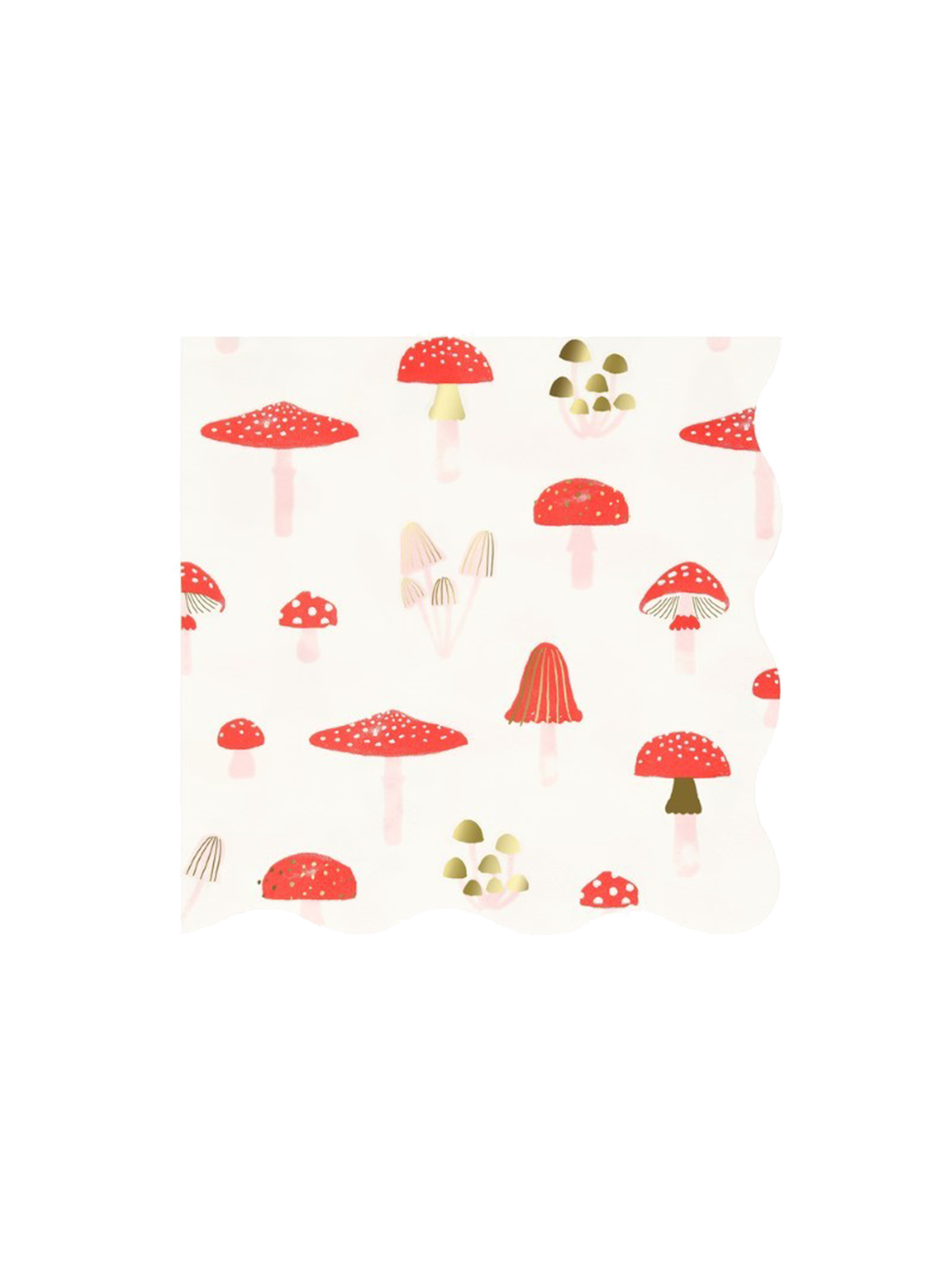 Merry Mushrooms Large Napkins