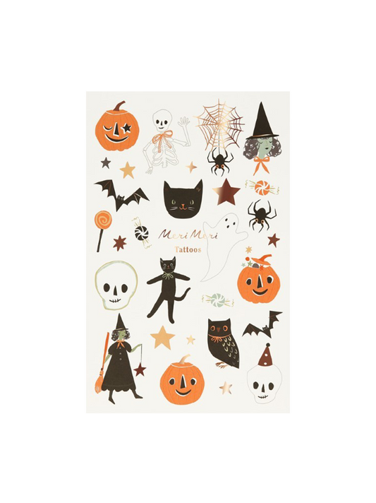 It's Halloween! Temporary Tattoos