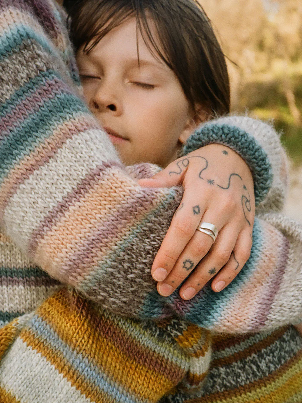 Striped sweater „Granny”