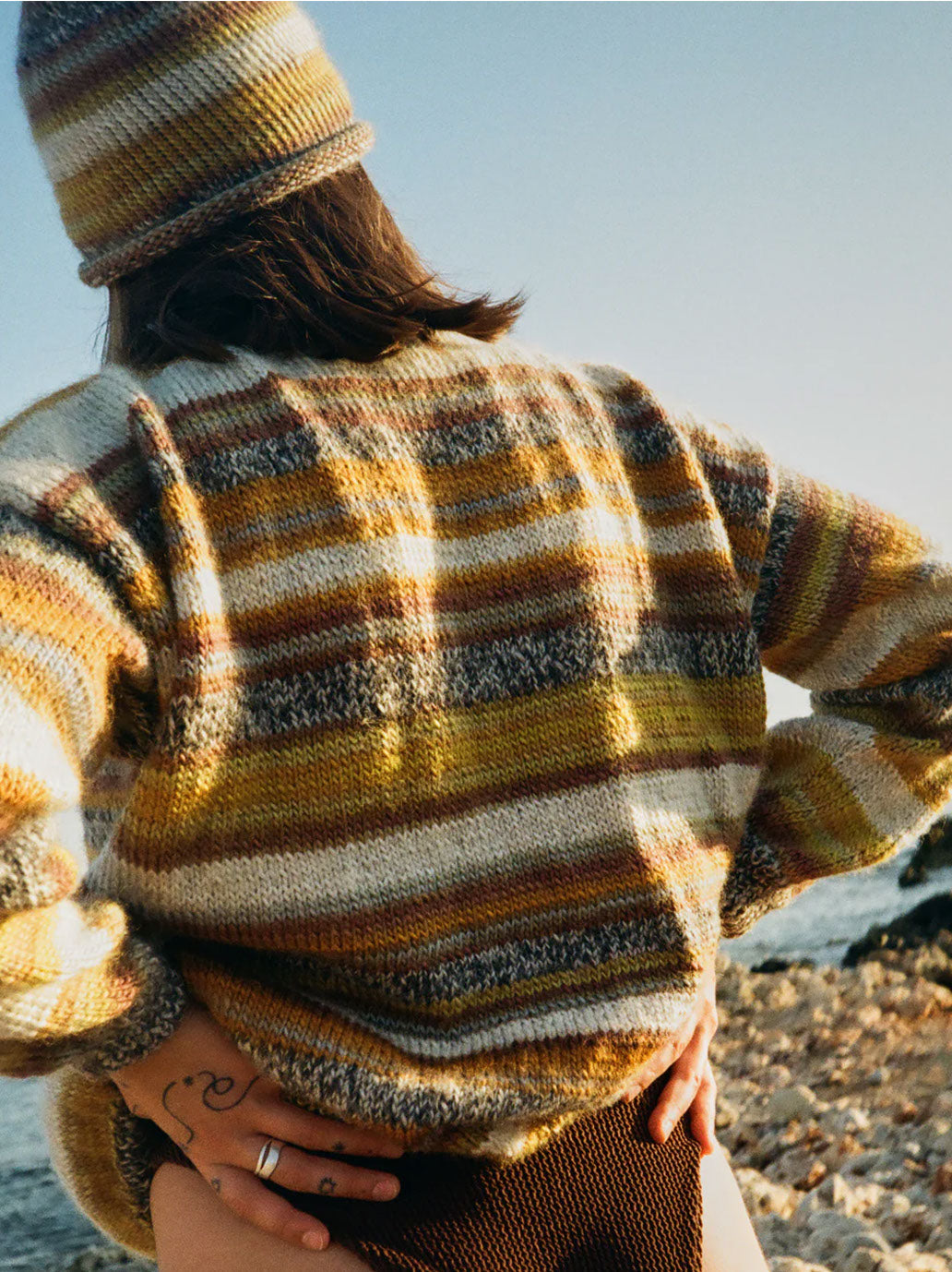 Striped sweater „Granny”