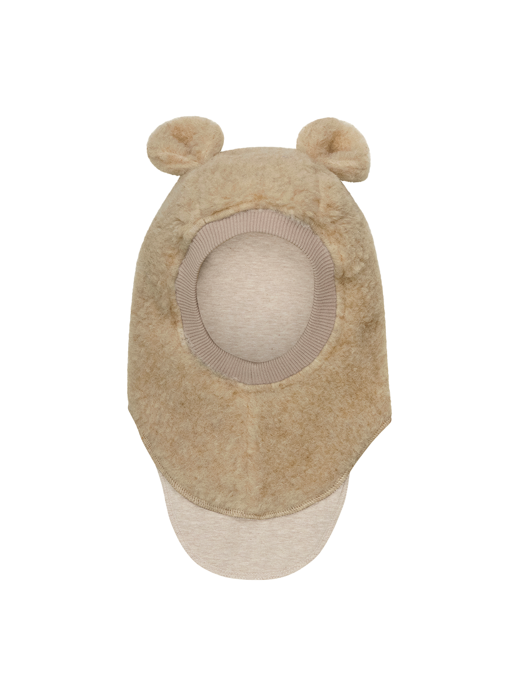 Balaclava Ears Wool Teddy