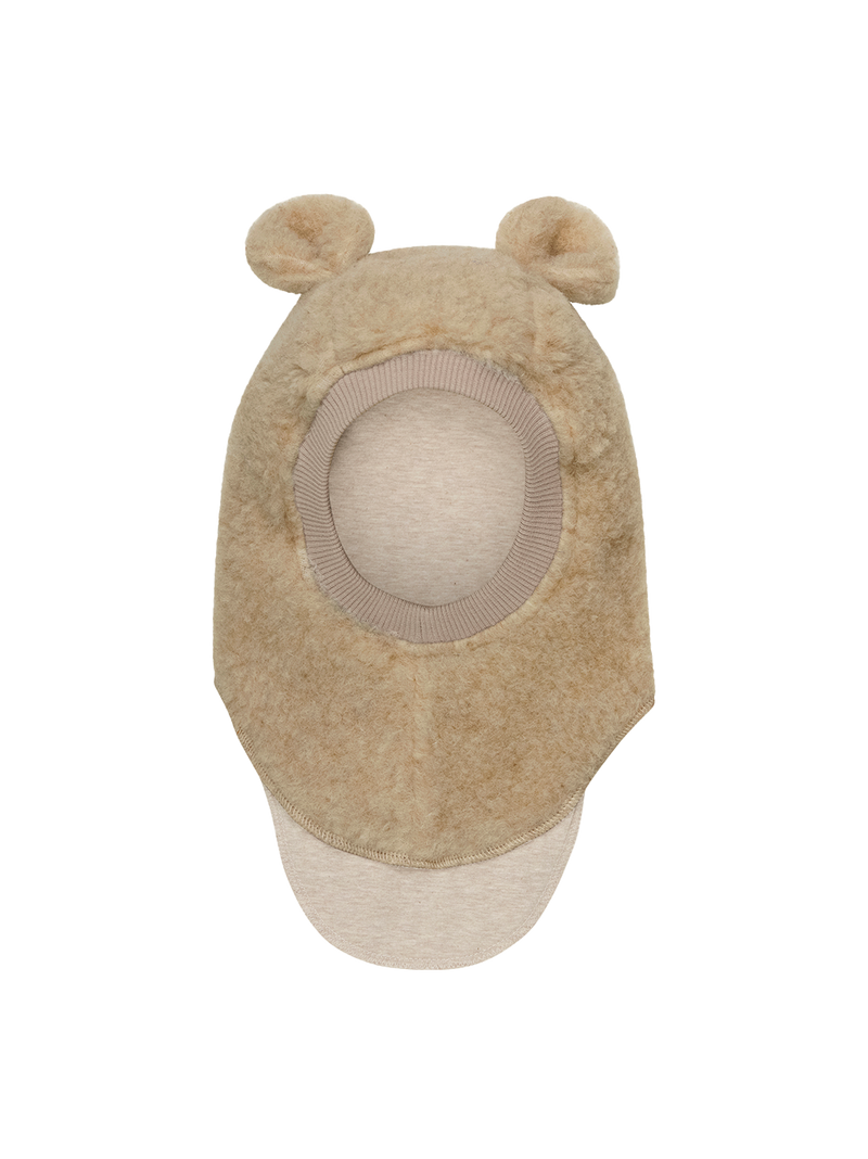 Balaclava Ears Wool Teddy