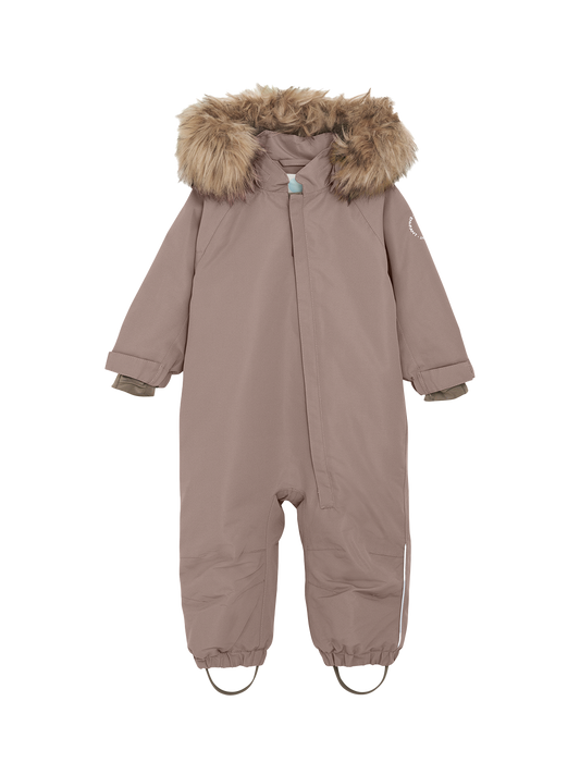 Baby Snowsuit W. Fake Fur