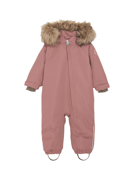 Baby Snowsuit W. Fake Fur