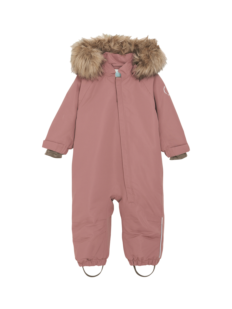 Baby Snowsuit W. Fake Fur