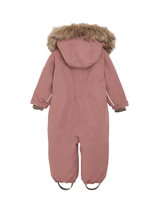 Baby Snowsuit W. Fake Fur