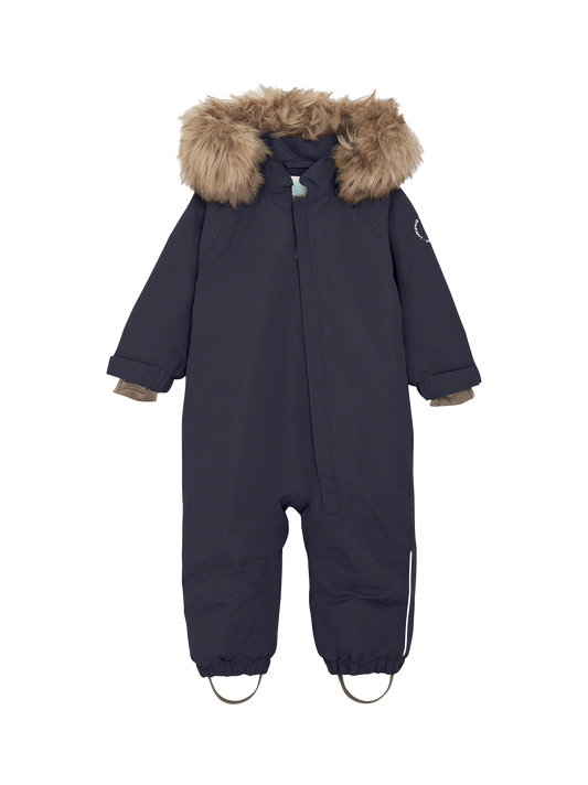 Baby Snowsuit W. Fake Fur