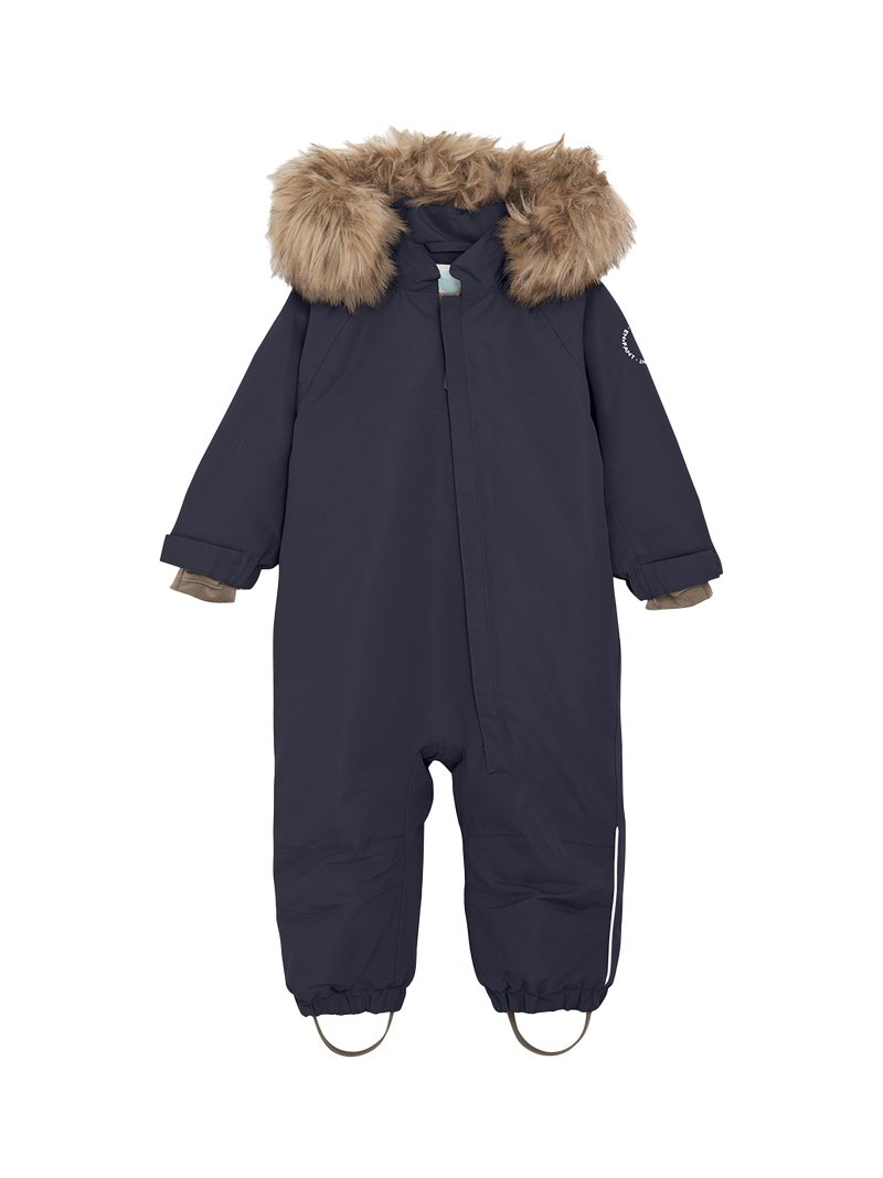 Baby Snowsuit W. Fake Fur