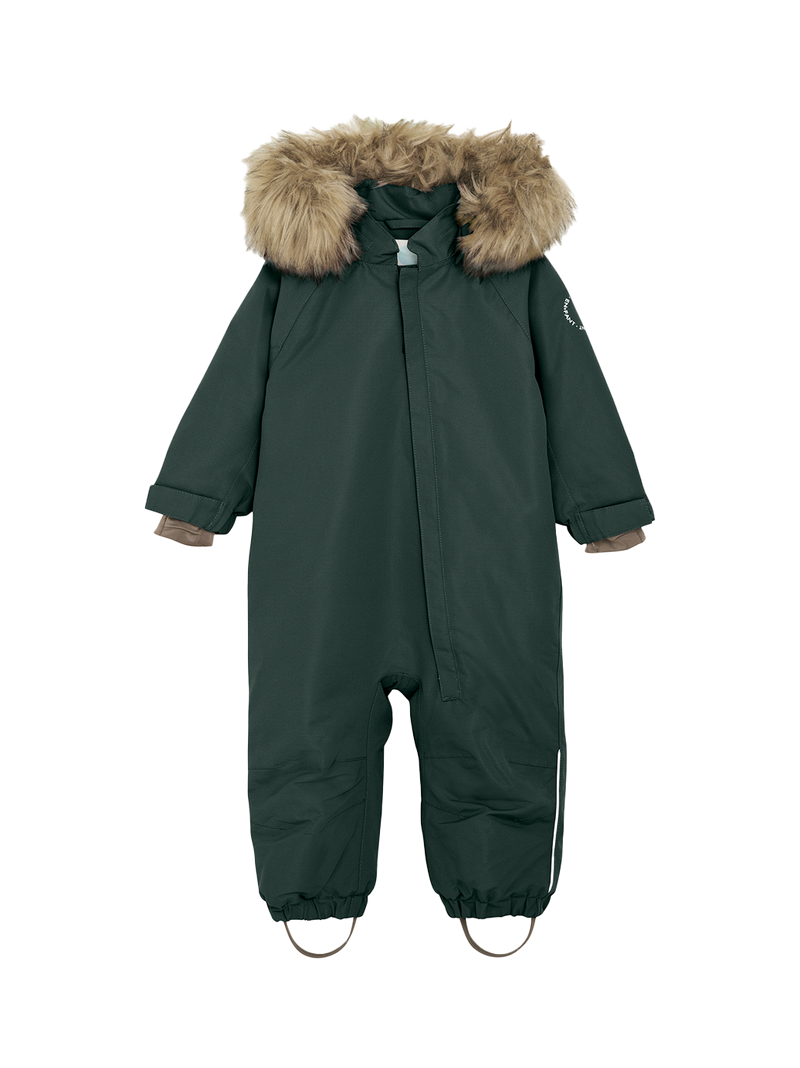 Baby Snowsuit W. Fake Fur