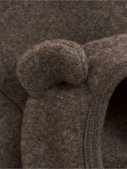 Jacket Ears Wool Fleece