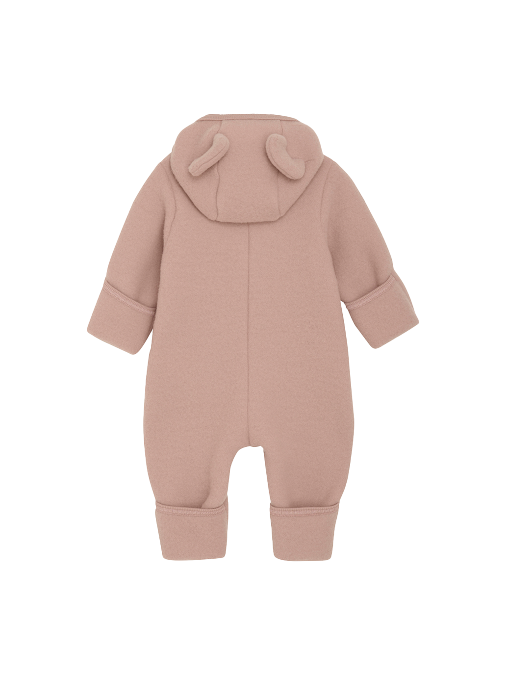 Pram Suit Ears Wool Fleece