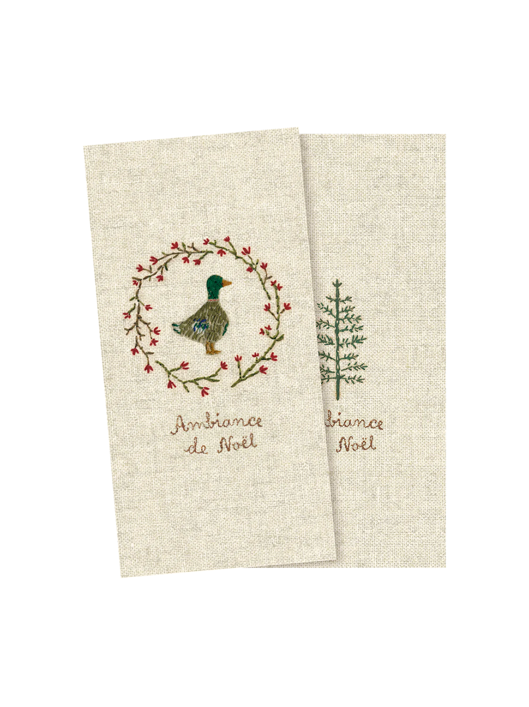 Christmas napkin set