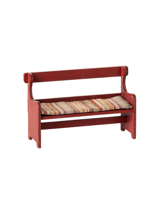 Miniature wooden bench