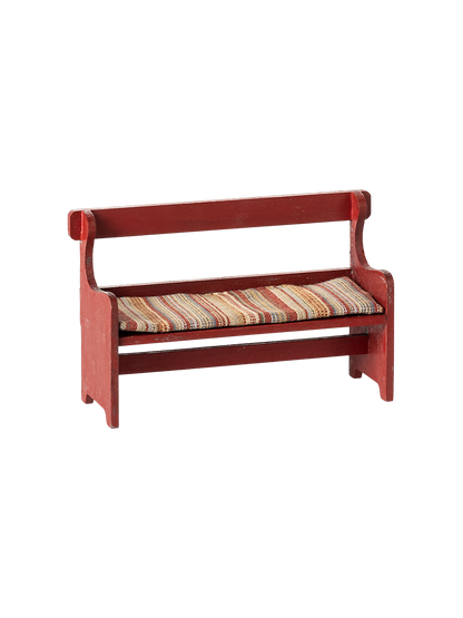 Miniature wooden bench