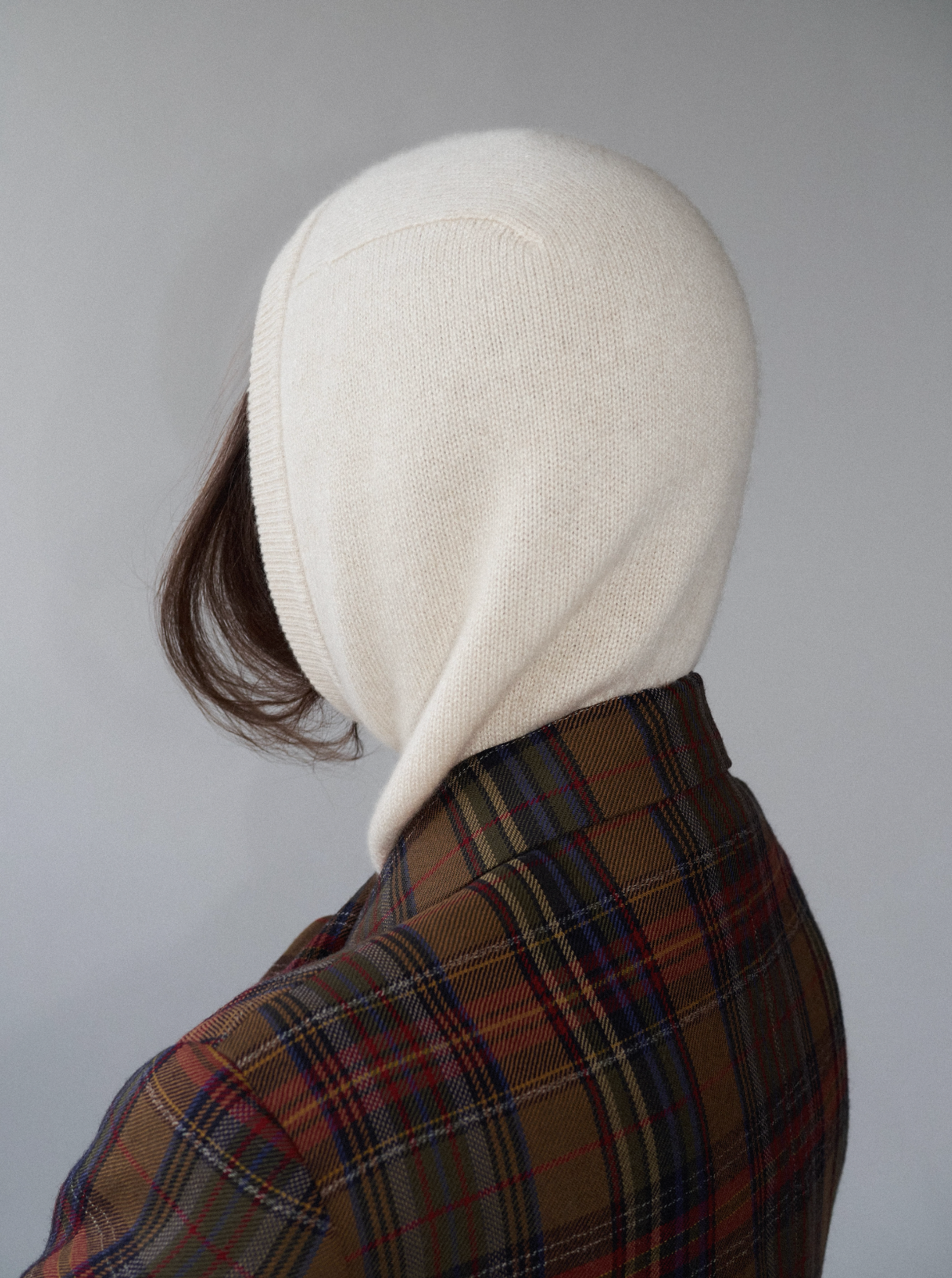 Cashmere hood