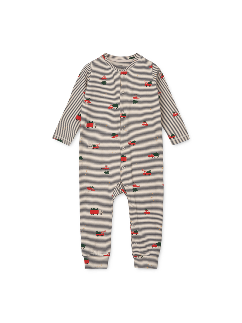 Birk Printed Pyjamas Jumpsuit