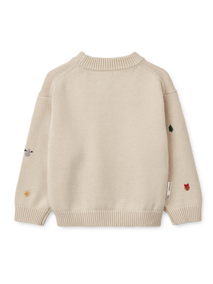 Orlane Embroidery Knit Jumper