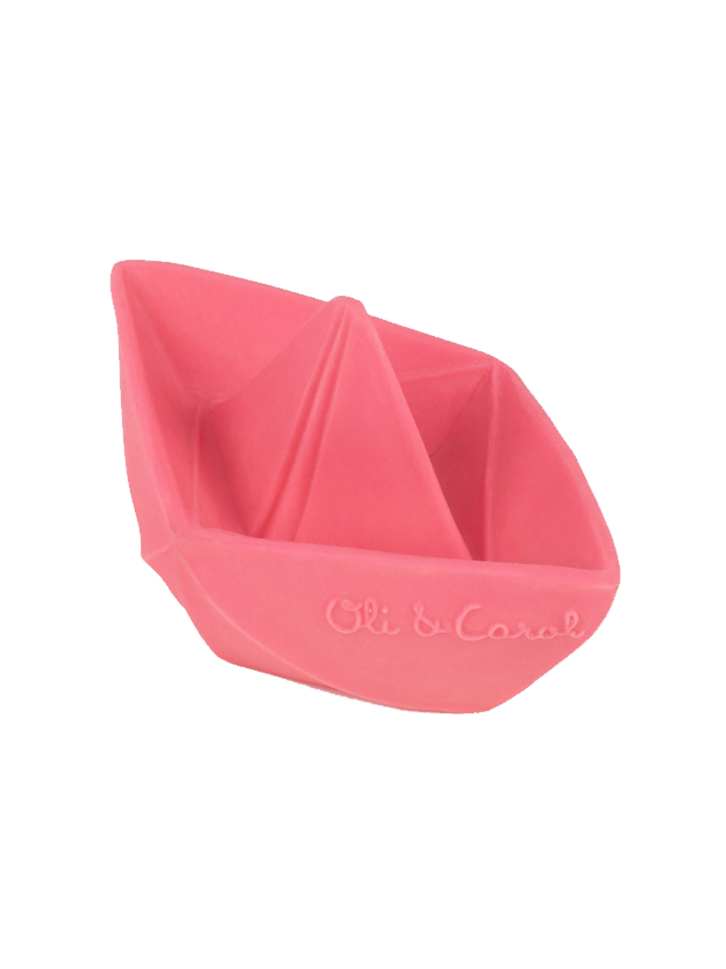 Origami Boat rubber bath toy