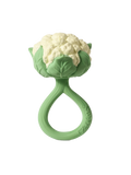 Rubber rattle teething toy