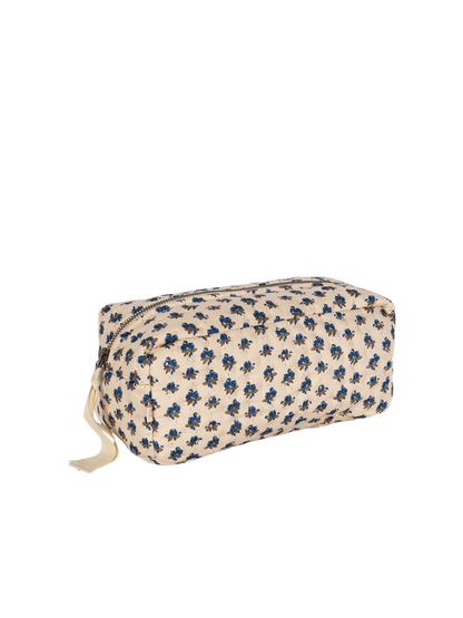 Small quilted toiletry bag