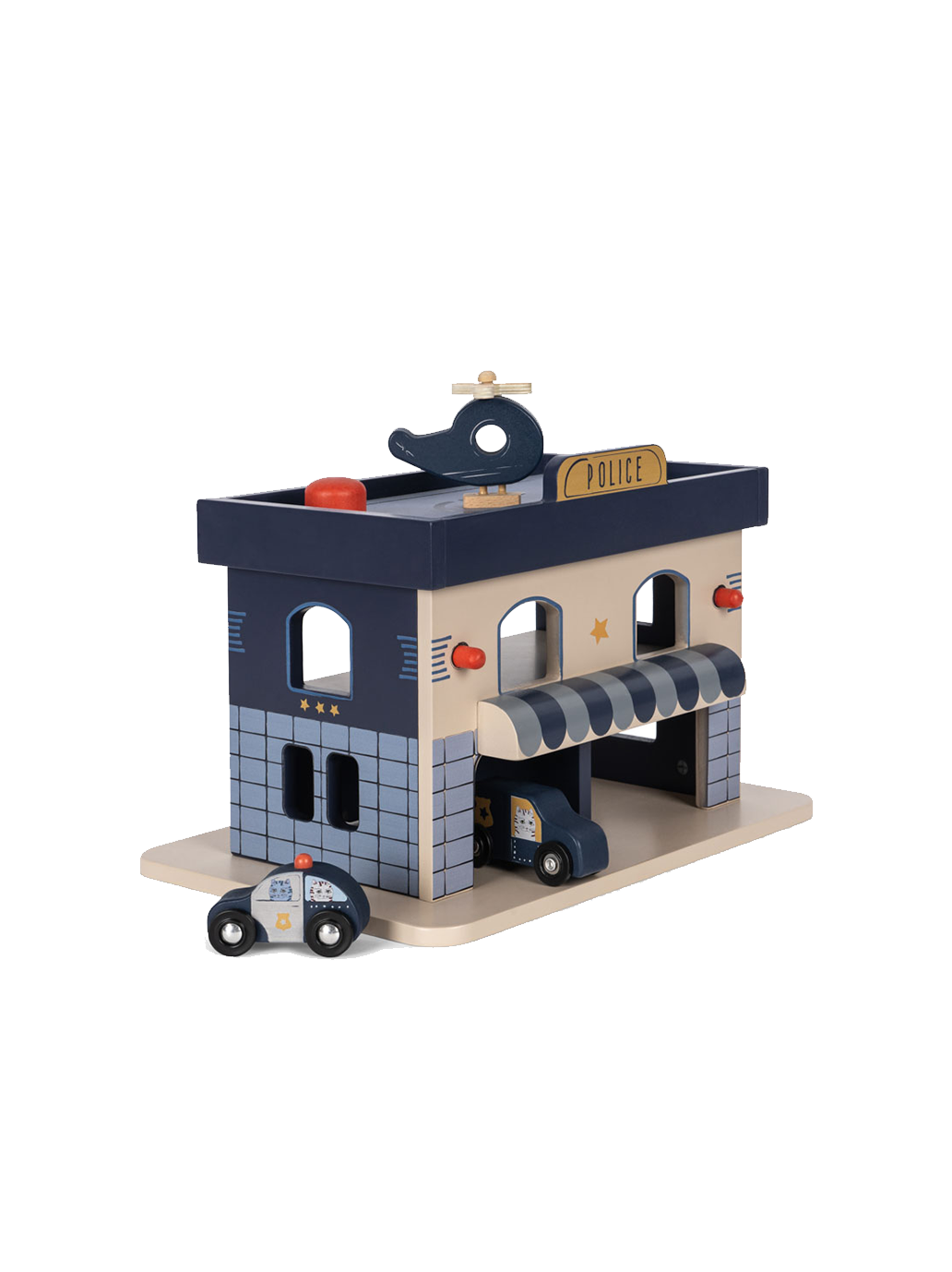 Wooden police station