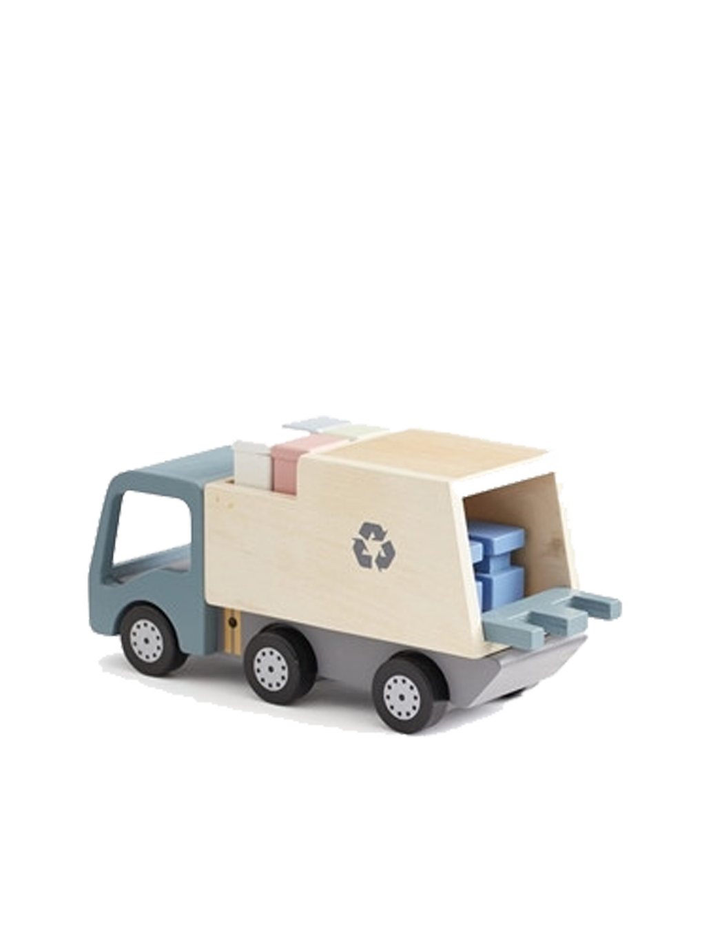 Aiden wooden garbage truck