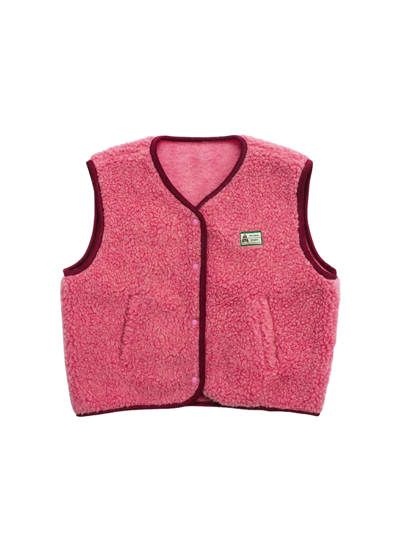 Gilet in lana merino