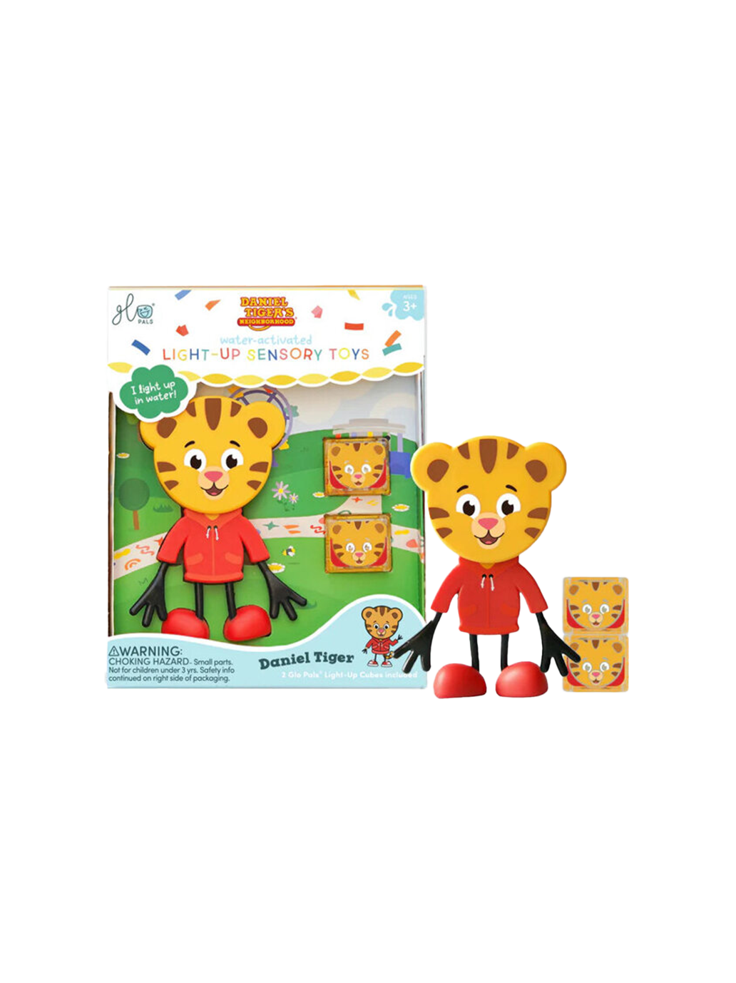 Cubi sensoriali luminosi con Daniel Tiger