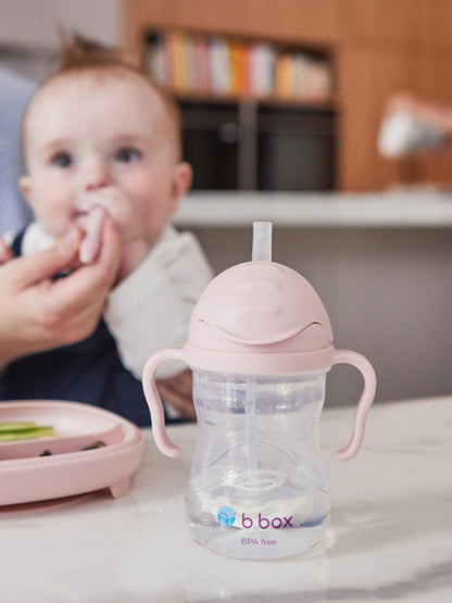 non-spill bottle with a straw