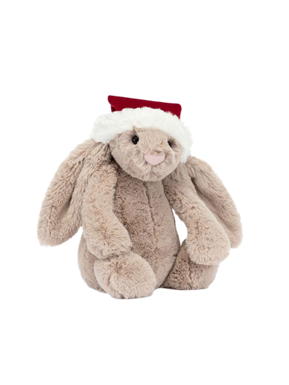 Christmas rabbit cuddly toy