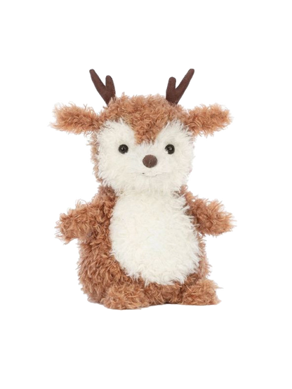 Fluffy reindeer cuddly toy