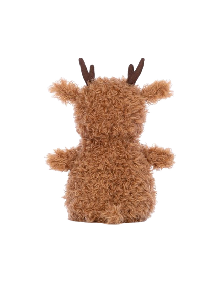 Fluffy reindeer cuddly toy