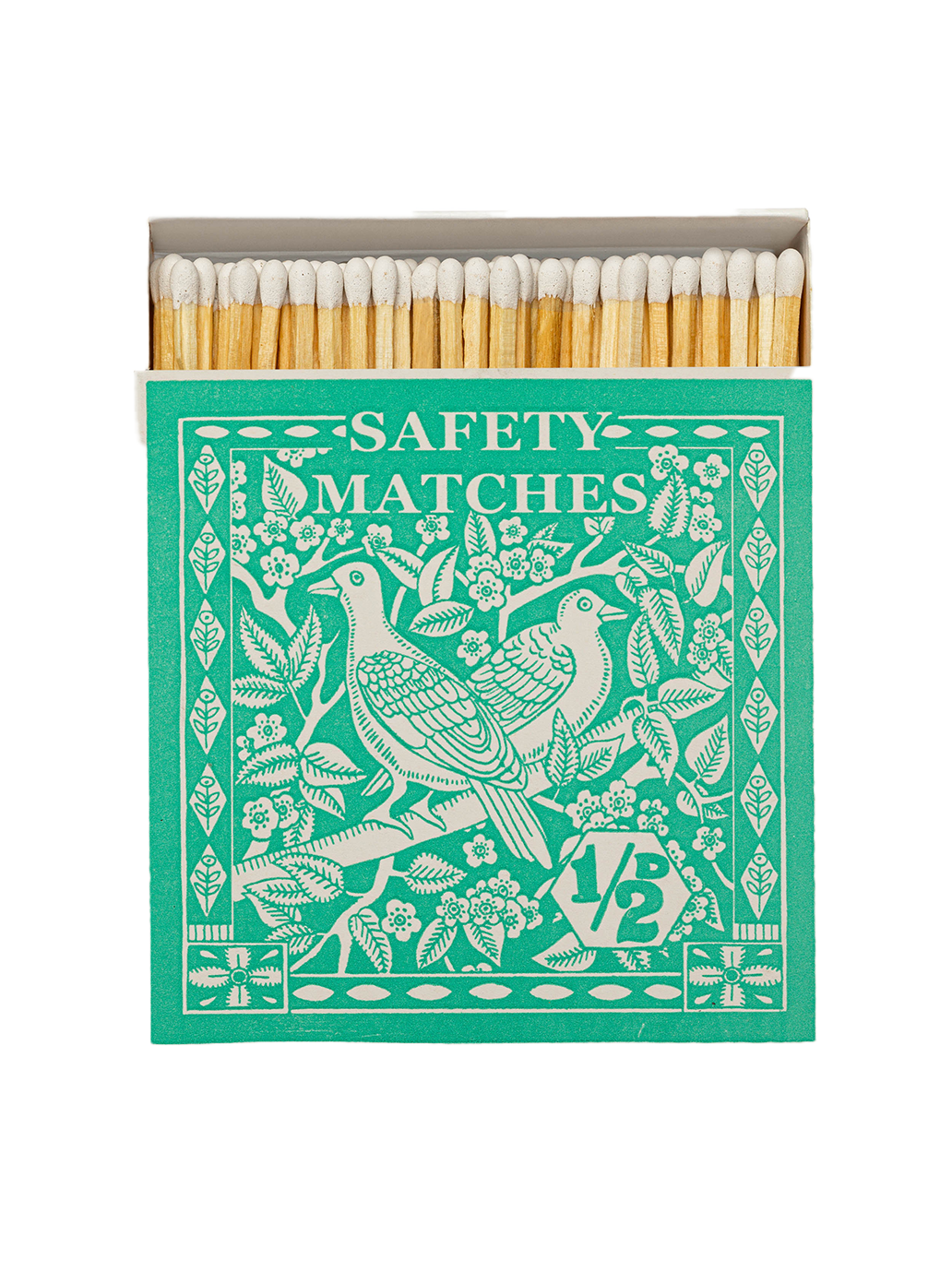 Luxury matches in a decorative square box