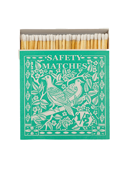 Luxury matches in a decorative square box