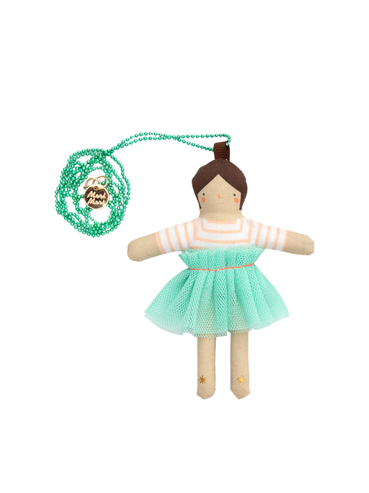 necklace with a doll