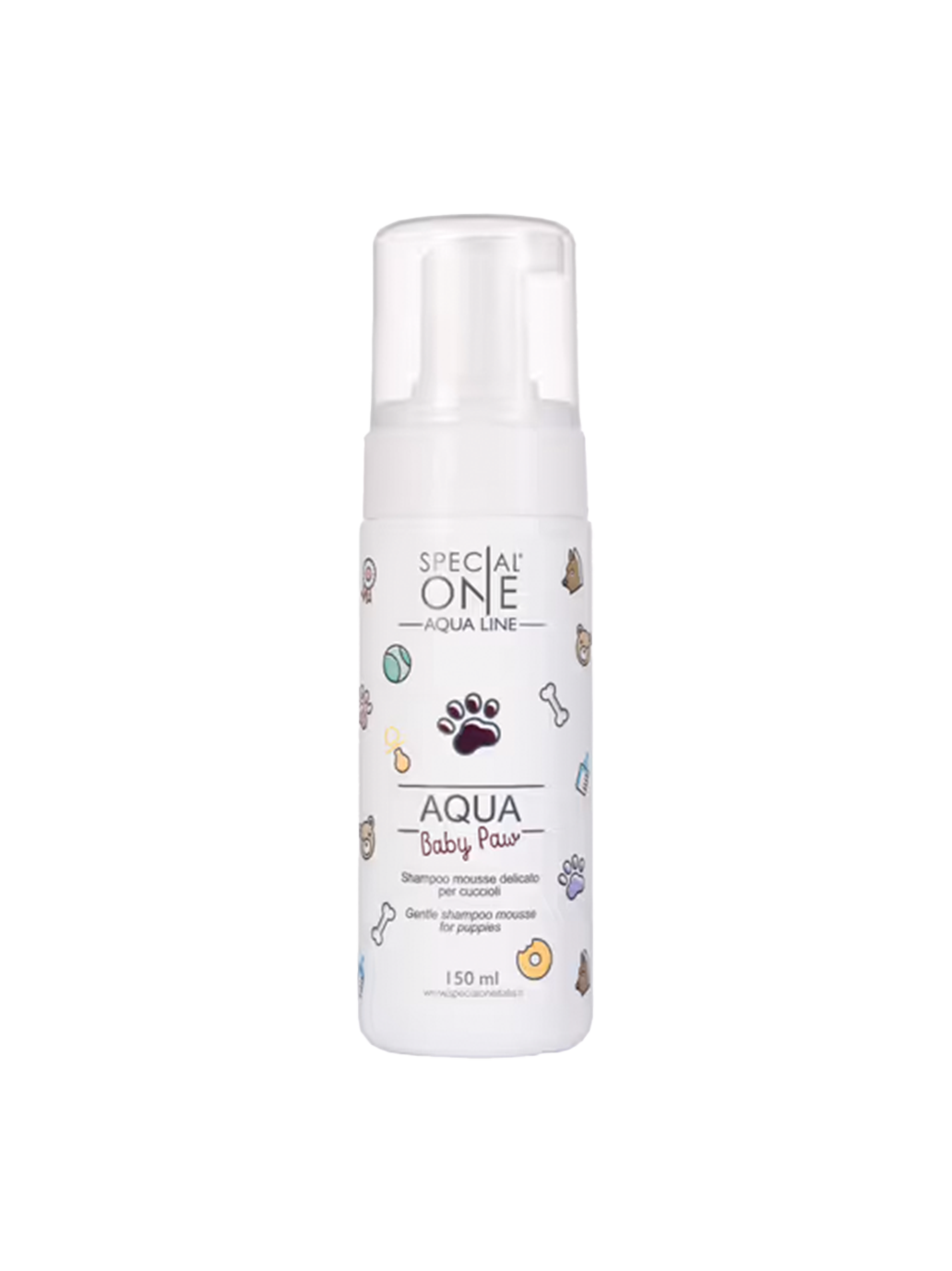 Baby paw shampoo mousse delicato per cuccioli