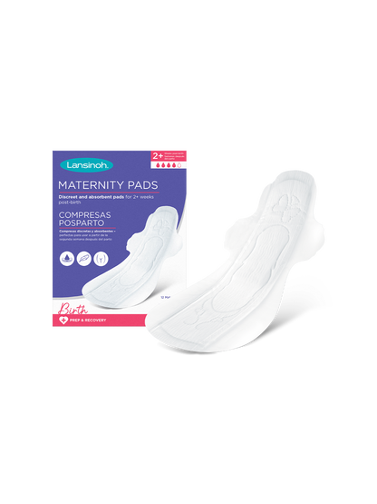 Discreet and absorbent maternity pads